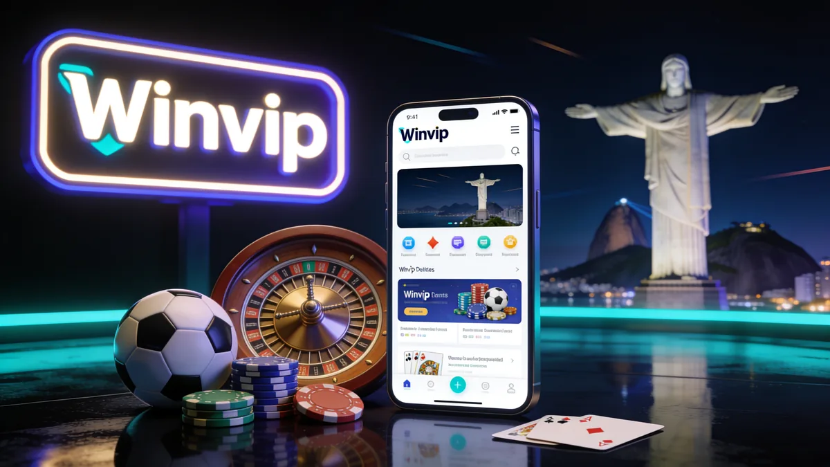 Bônus de Boas-Vindas do Winvip para jogadores no Brasil